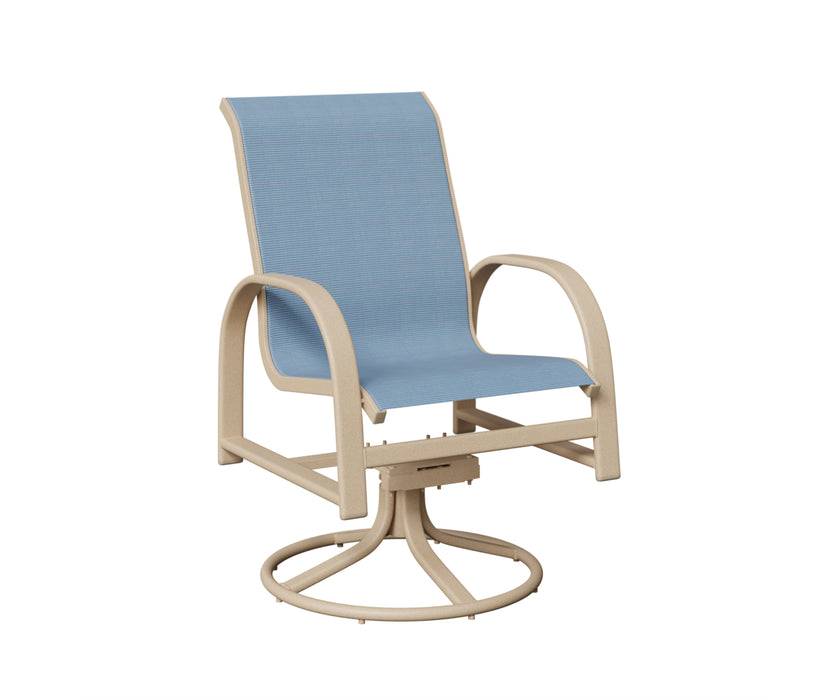 Berlin Gardens Murphy Swivel Rocker Dining Chair