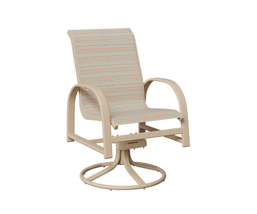Berlin Gardens Murphy Swivel Rocker Dining Chair
