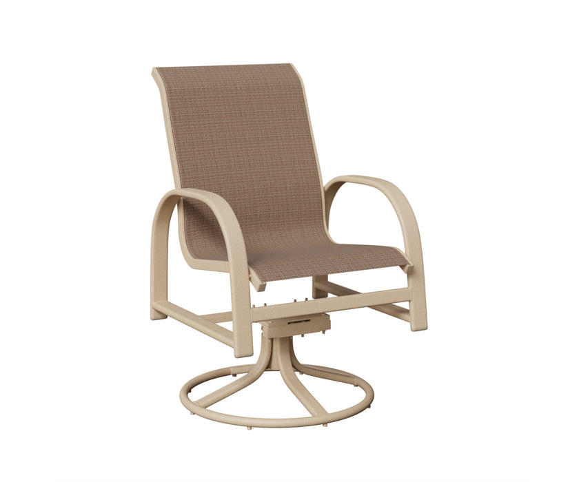 Berlin Gardens Murphy Swivel Rocker Dining Chair