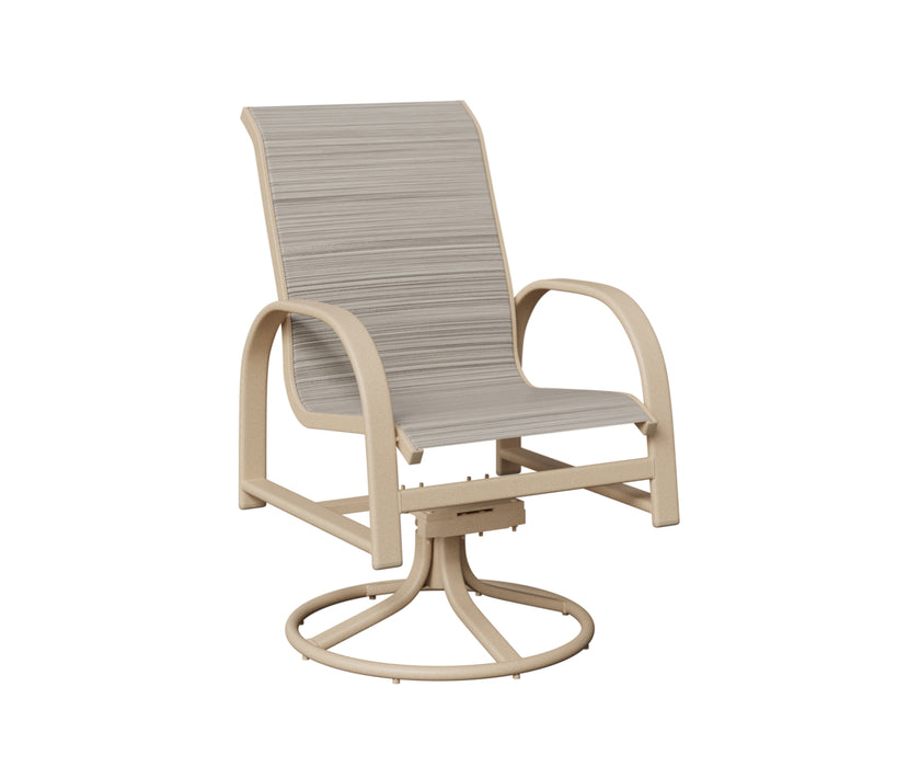 Berlin Gardens Murphy Swivel Rocker Dining Chair
