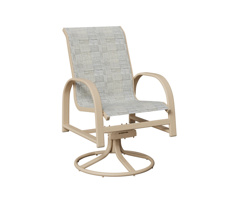 Berlin Gardens Murphy Swivel Rocker Dining Chair