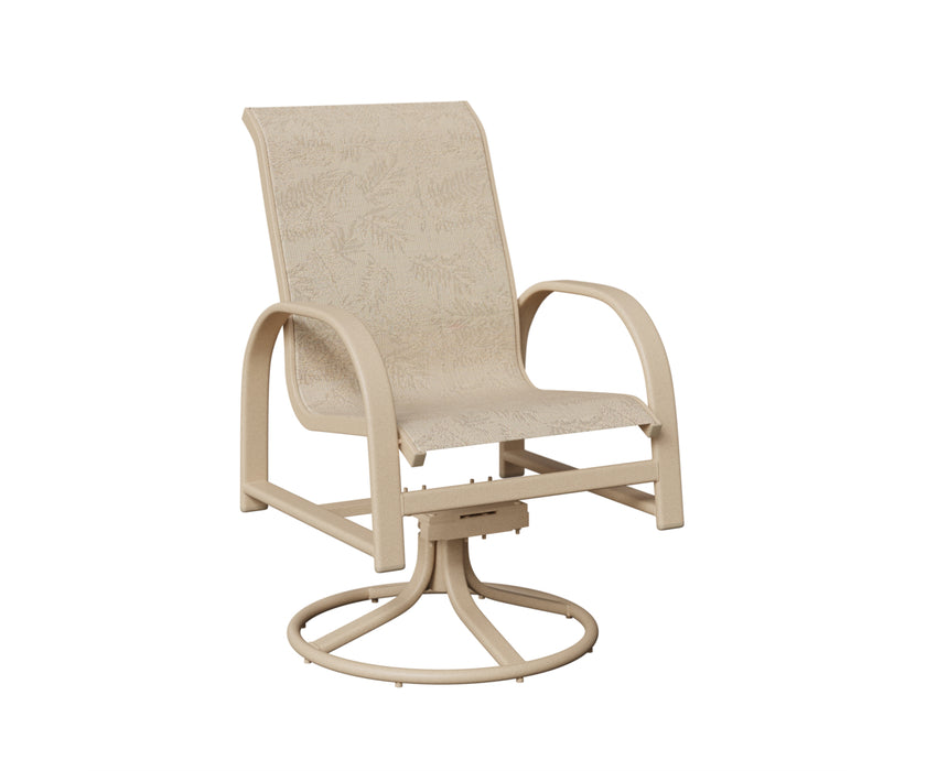 Berlin Gardens Murphy Swivel Rocker Dining Chair