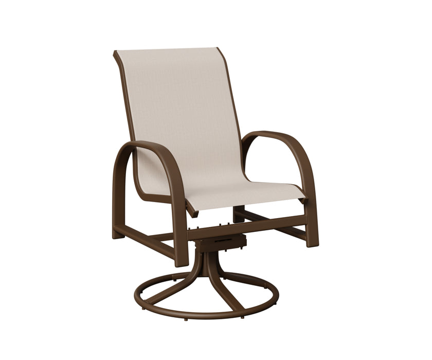Berlin Gardens Murphy Swivel Rocker Dining Chair