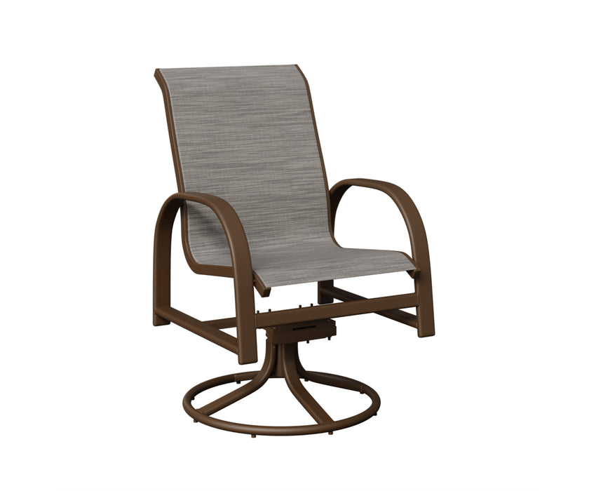 Berlin Gardens Murphy Swivel Rocker Dining Chair