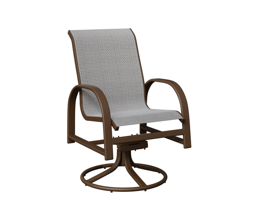 Berlin Gardens Murphy Swivel Rocker Dining Chair