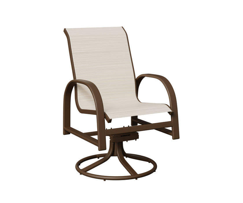 Berlin Gardens Murphy Swivel Rocker Dining Chair