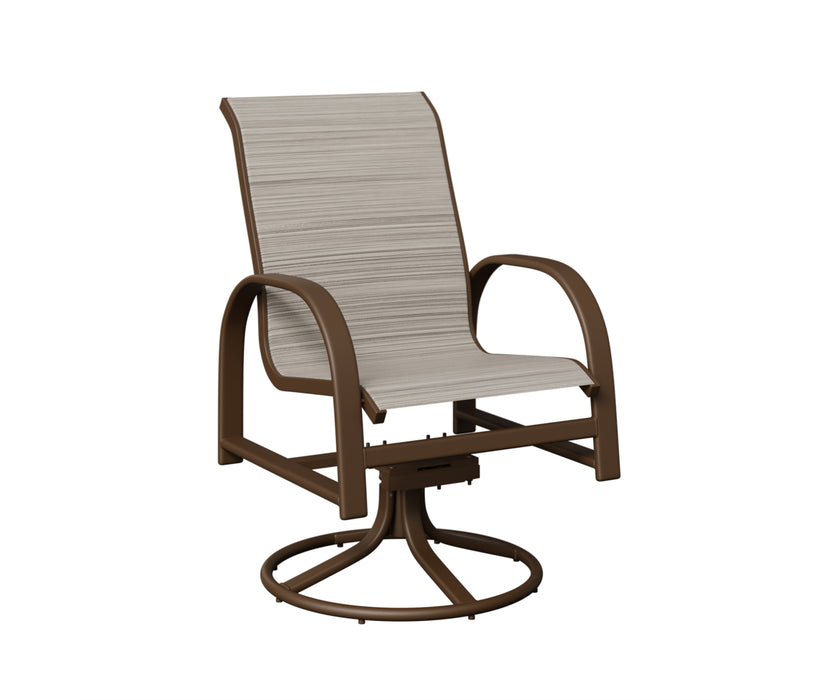 Berlin Gardens Murphy Swivel Rocker Dining Chair