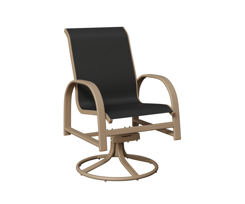 Berlin Gardens Murphy Swivel Rocker Dining Chair