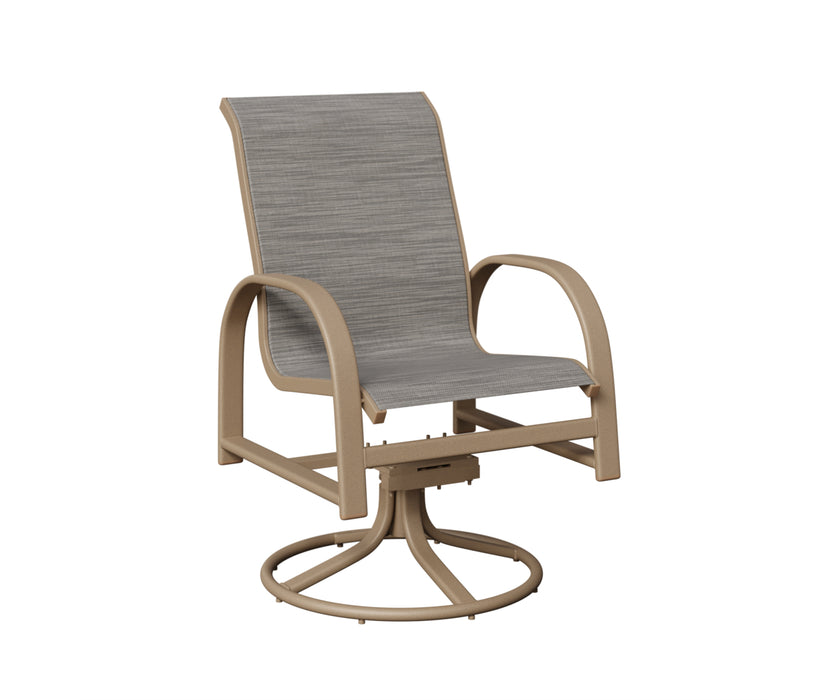 Berlin Gardens Murphy Swivel Rocker Dining Chair