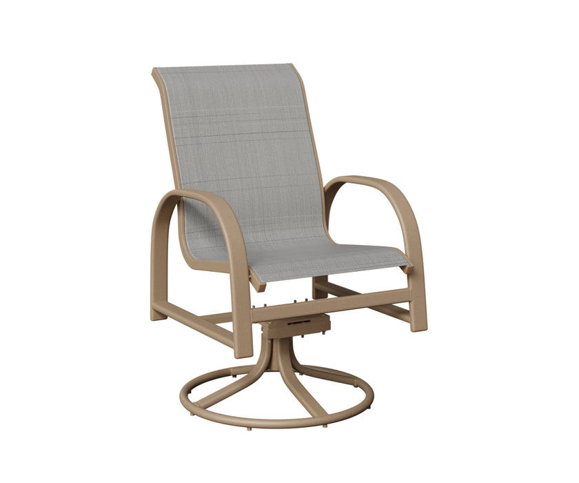 Berlin Gardens Murphy Swivel Rocker Dining Chair