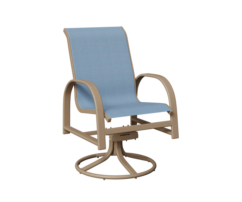 Berlin Gardens Murphy Swivel Rocker Dining Chair
