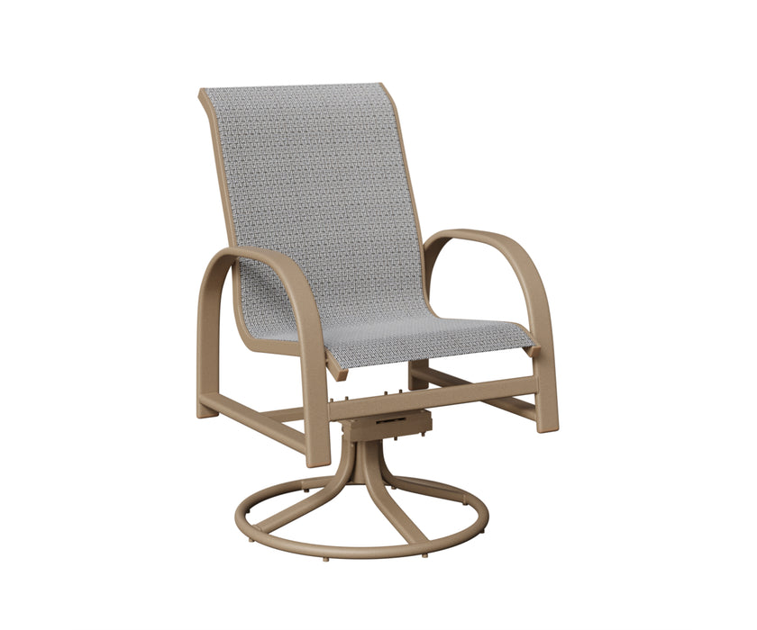 Berlin Gardens Murphy Swivel Rocker Dining Chair