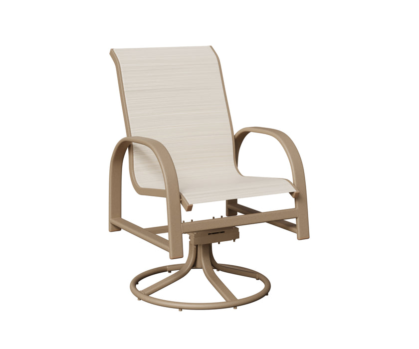 Berlin Gardens Murphy Swivel Rocker Dining Chair