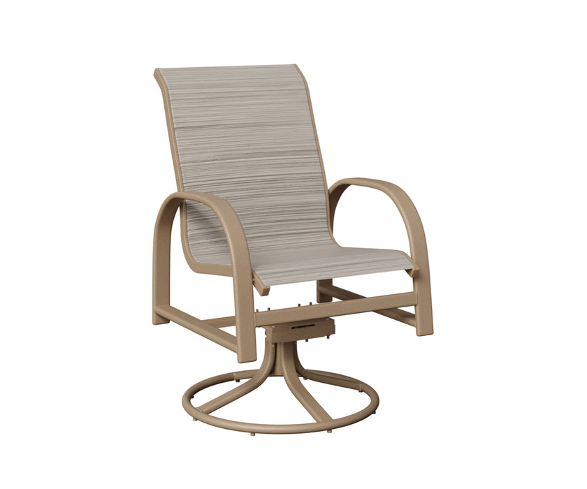 Berlin Gardens Murphy Swivel Rocker Dining Chair