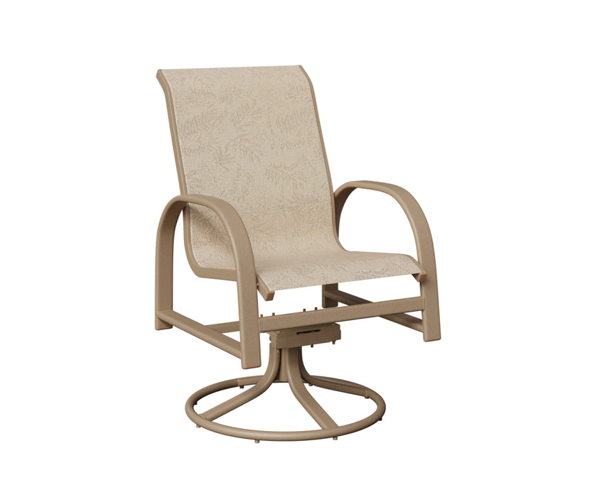 Berlin Gardens Murphy Swivel Rocker Dining Chair