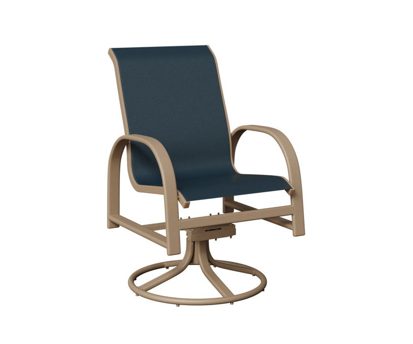 Berlin Gardens Murphy Swivel Rocker Dining Chair