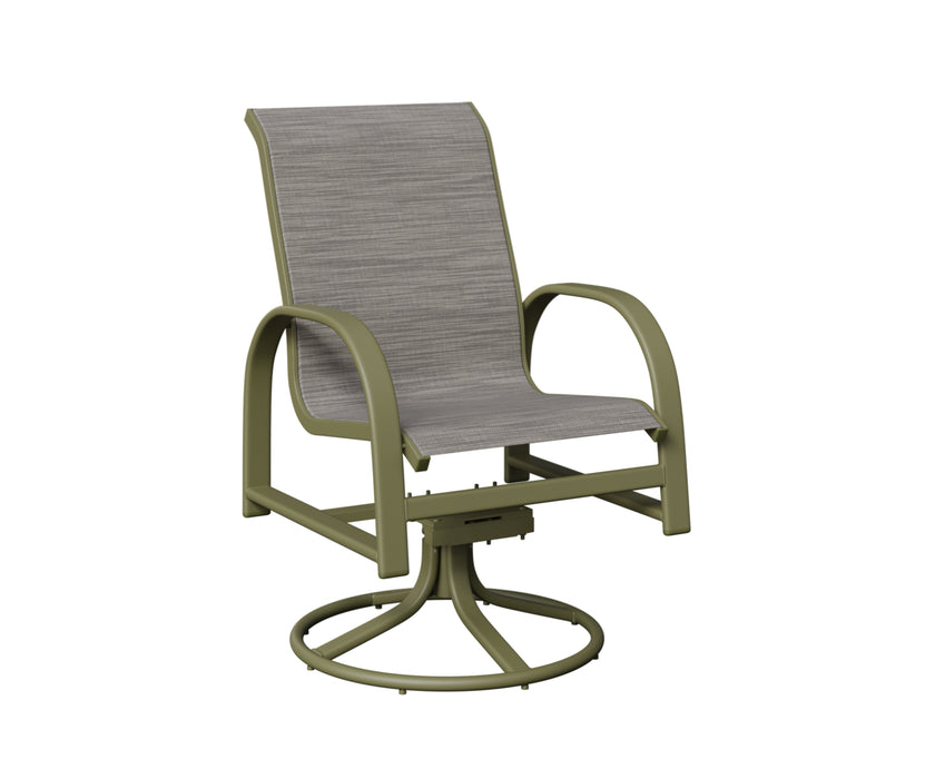 Berlin Gardens Murphy Swivel Rocker Dining Chair