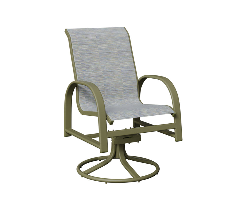 Berlin Gardens Murphy Swivel Rocker Dining Chair