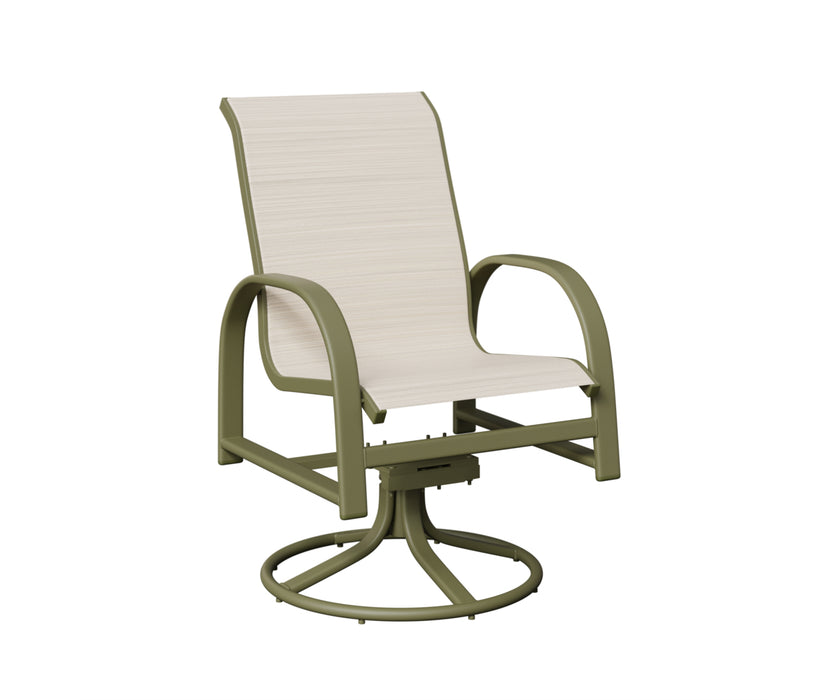 Berlin Gardens Murphy Swivel Rocker Dining Chair