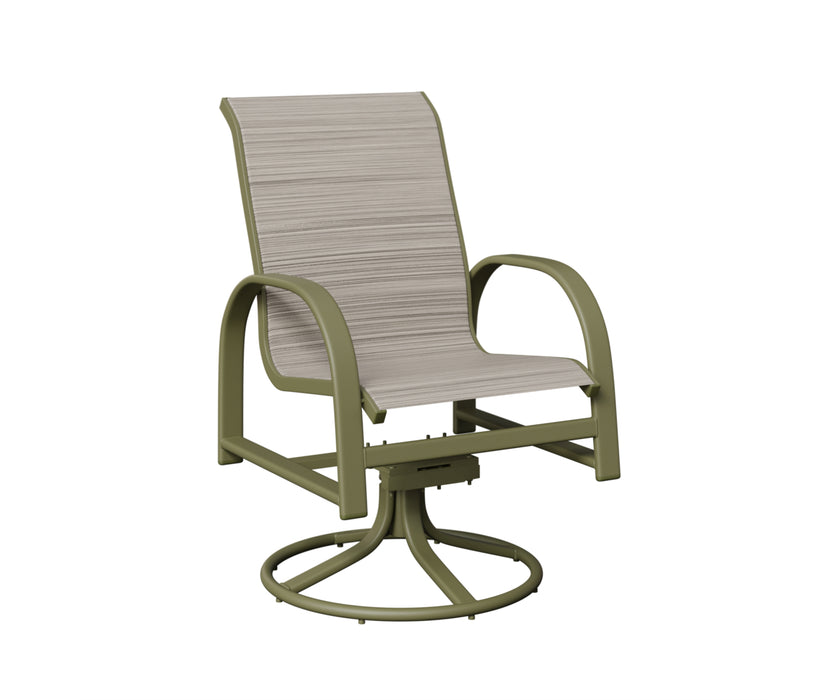 Berlin Gardens Murphy Swivel Rocker Dining Chair