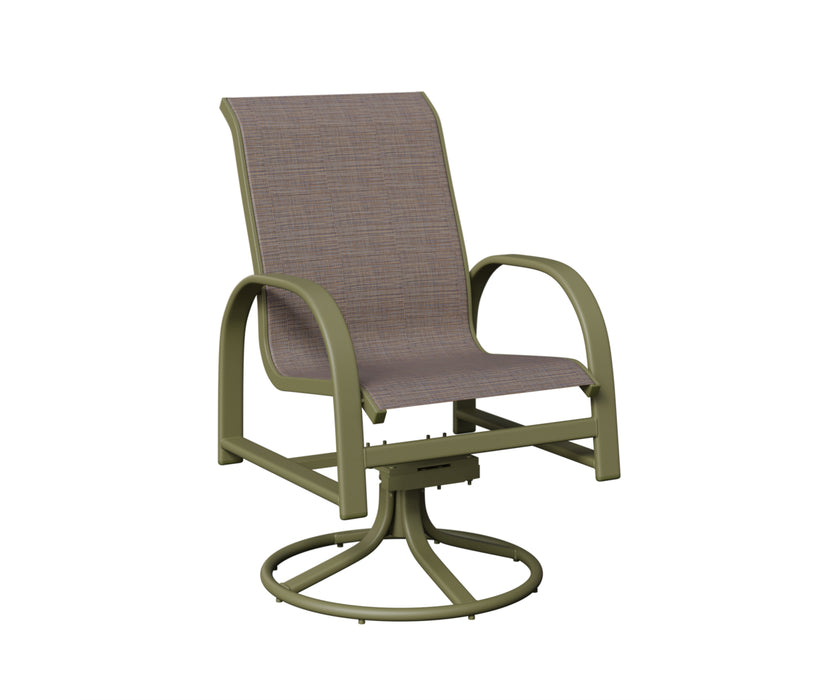 Berlin Gardens Murphy Swivel Rocker Dining Chair
