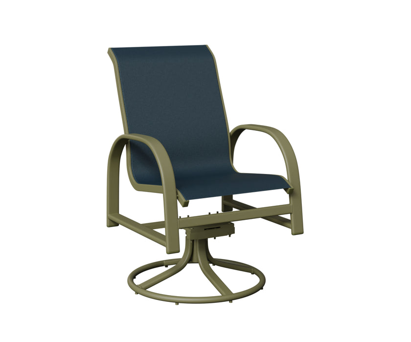 Berlin Gardens Murphy Swivel Rocker Dining Chair