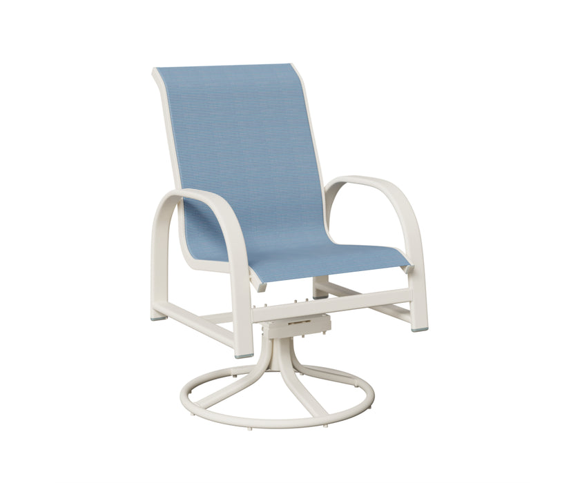 Berlin Gardens Murphy Swivel Rocker Dining Chair