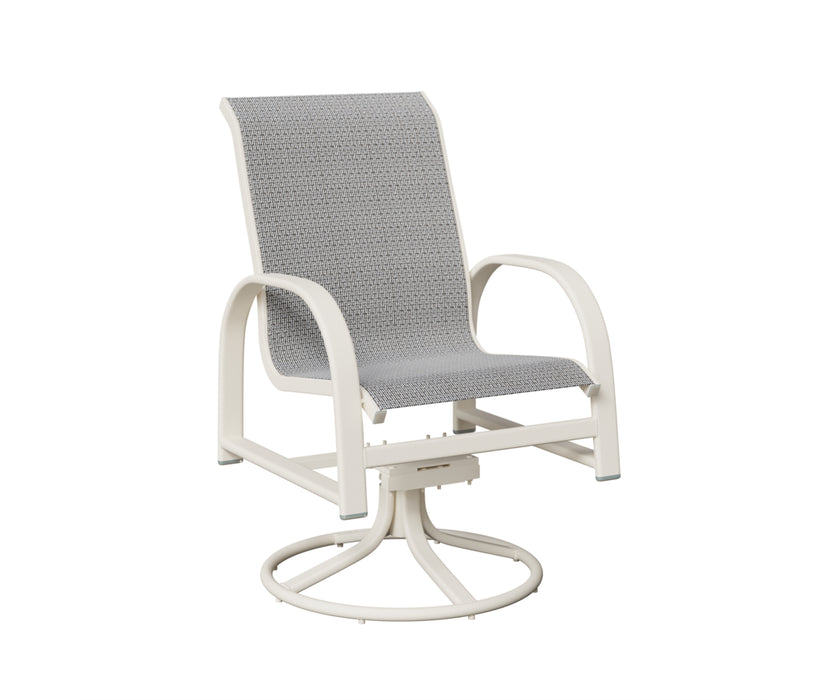 Berlin Gardens Murphy Swivel Rocker Dining Chair