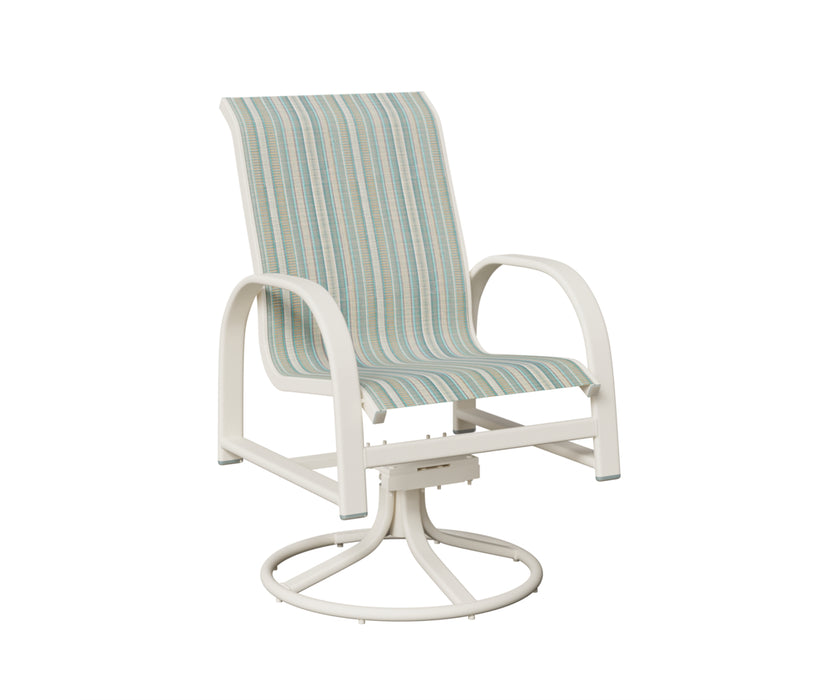 Berlin Gardens Murphy Swivel Rocker Dining Chair