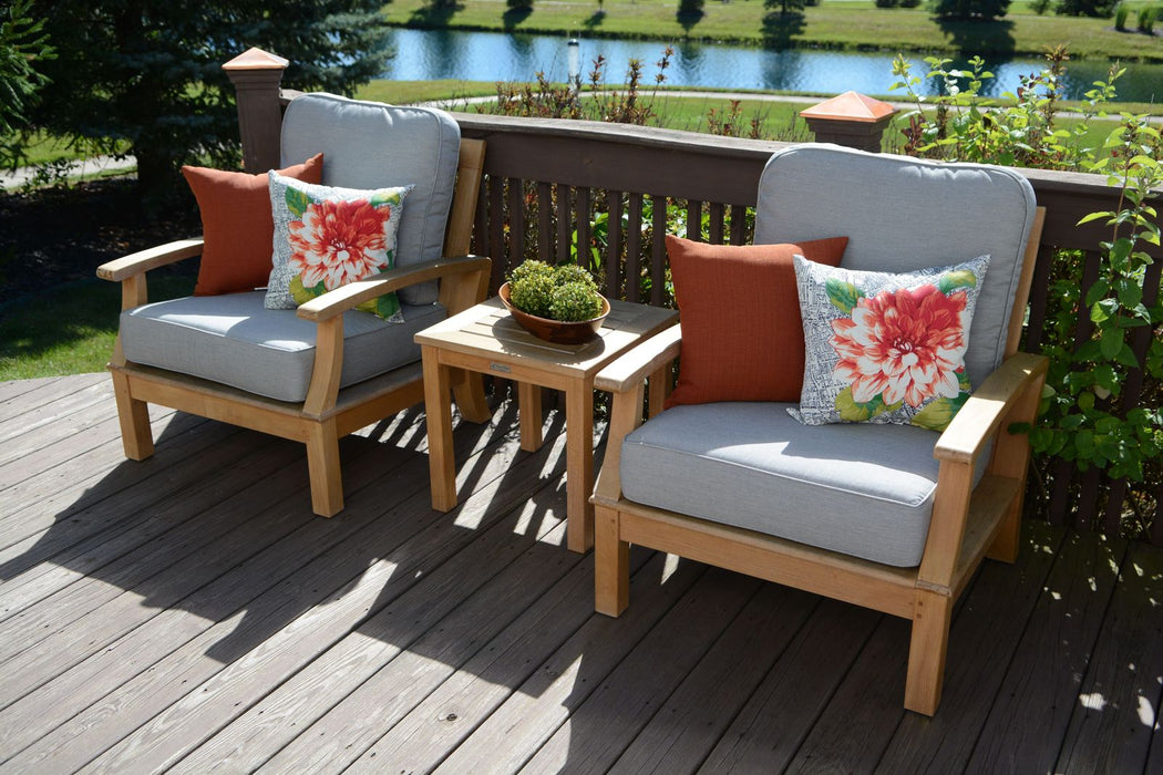 Three Birds Casual Newport Tall Square Side Table 20"