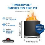 Timberwolf Smokeless Fire Pit 18"