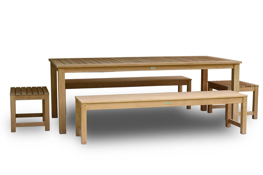 Three Birds Casual Newport Rectangle Dining Table 86"