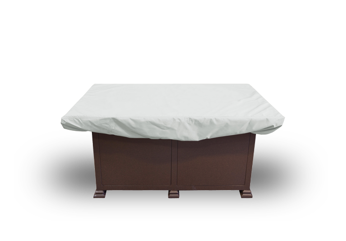 Treasure Garden  Large Rectangle Fire Pit/Table/Ottoman Cover | New & Improved