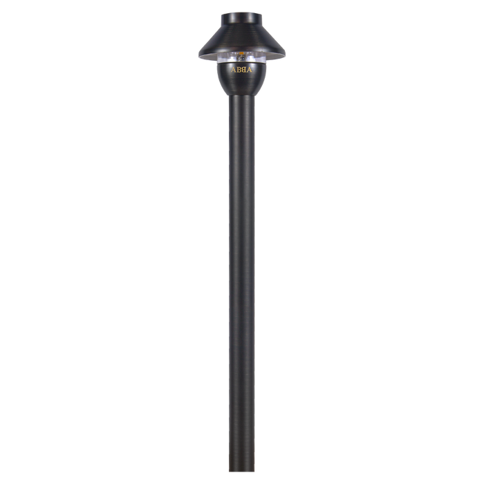 PLB01 12V G4 Snub Low Voltage Heavy Duty Cast Brass Outdoor LED Pathway Light
