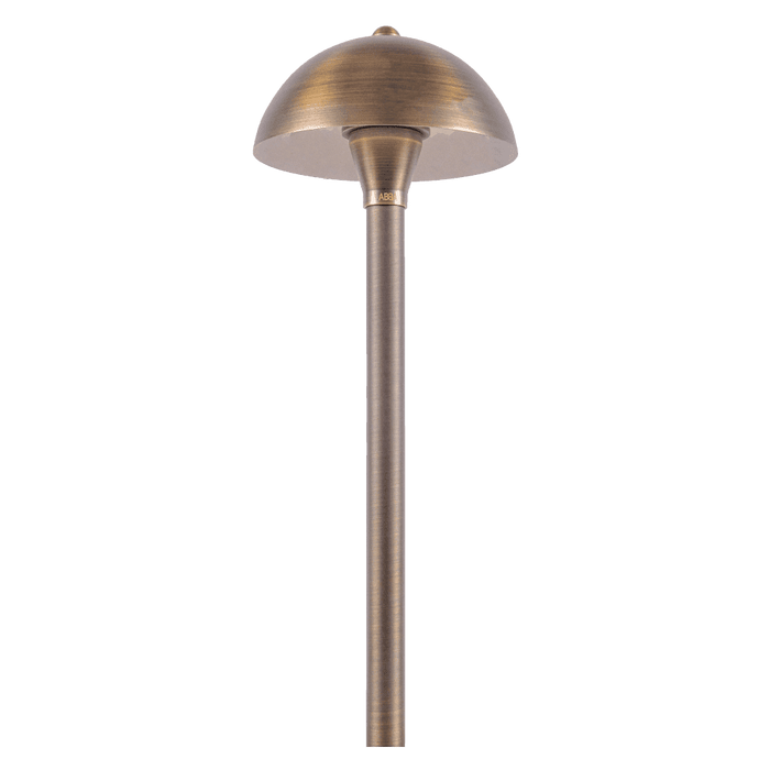 PLB08 Brass LED Globe Low Voltage Pathway Outdoor Landscape Lighting Fixture