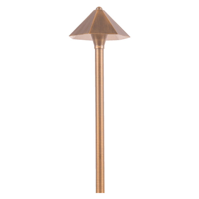 PLB11 Brass LED Low Voltage Pathway Outdoor Lighting Landscape Fixture