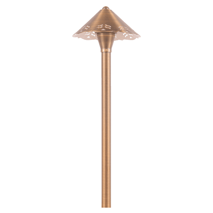 PLB12 Brass LED Low Voltage Pathway Outdoor Lighting Landscape Fixture