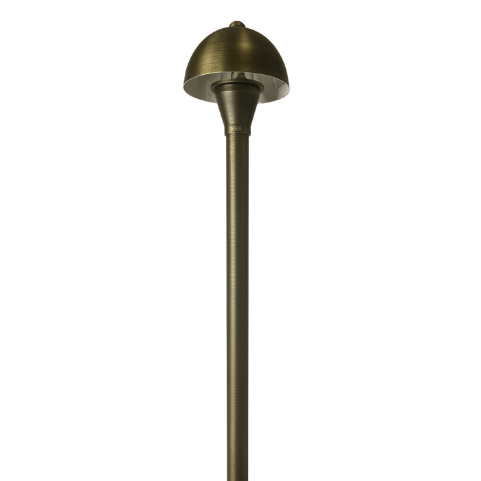PLB18 Brass LED Mini Globe Lamp Ready Low Voltage Pathway Outdoor Landscape Lighting Fixture