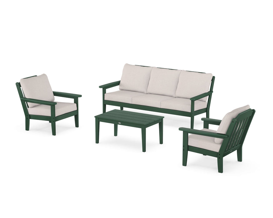 Country Living by POLYWOOD 4-Piece Deep Seating Set with Sofa