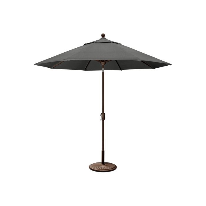 POLYWOOD 9' Tilt Market Umbrella & Base