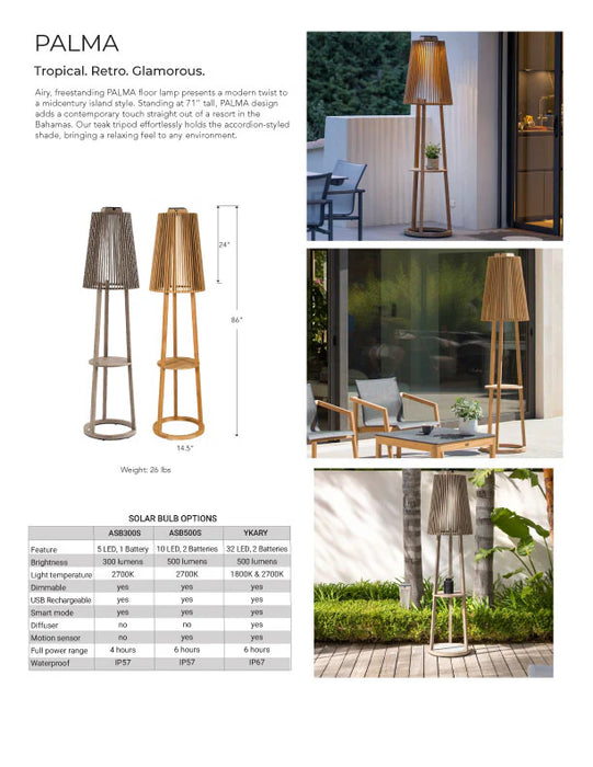 Les Jardins PALMA Floor Lamp 2.0