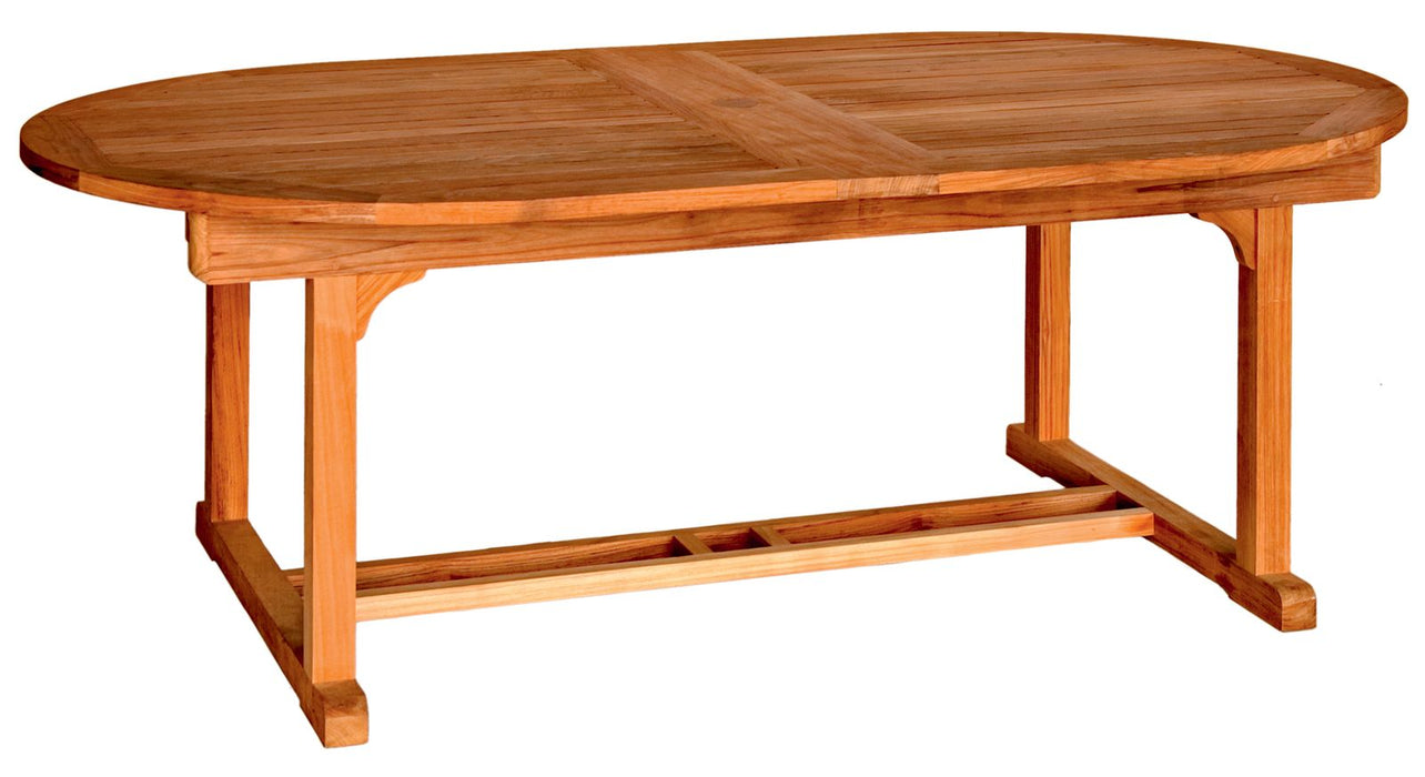 Three Birds Casual Chelsea Oval Extension Table 80"-115"