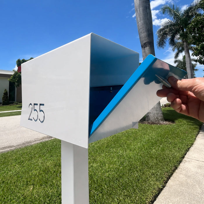 Retrobox-2.0 in COCONUT - Modern Mailbox