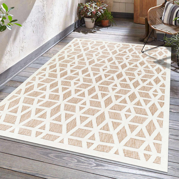 Nuri Tan Outdoor Rug