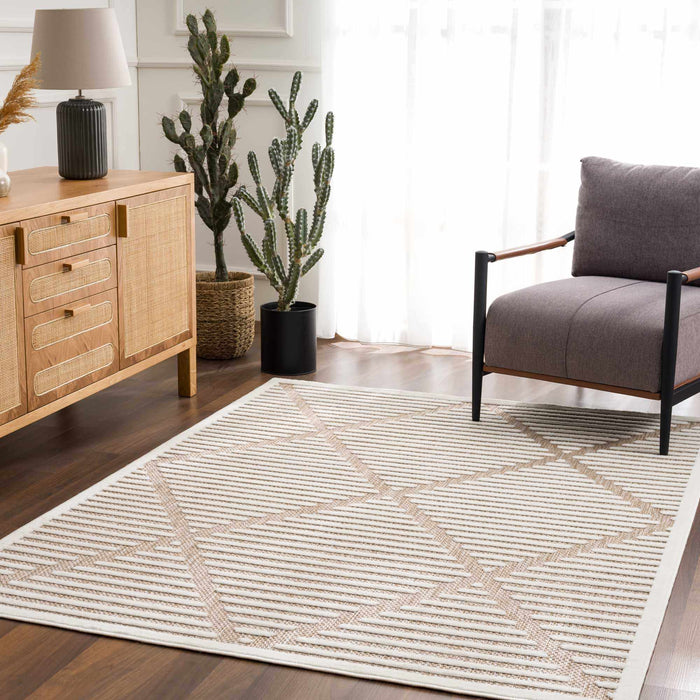 Anah Cream Outdoor Rug