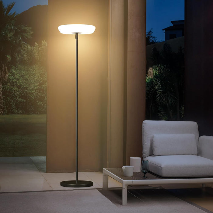 Minimalist  Solar Powered Outdoor Floor Lamp