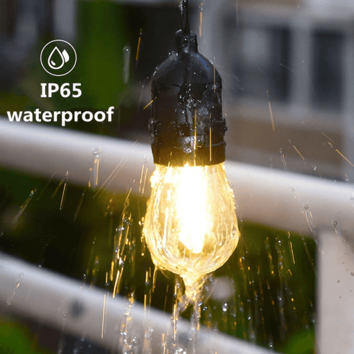 SL101 Replacement Light Bulbs 2W LED S14 E26 12V Low Voltage Edison Style for Bistro String Lights