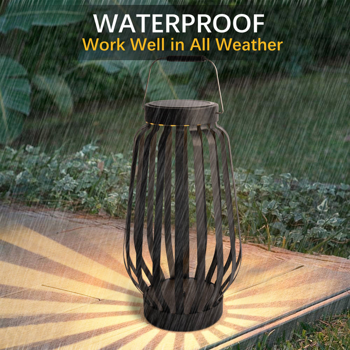 Solar Powered Outdoor Landscaping Path Lights Floor Lamp