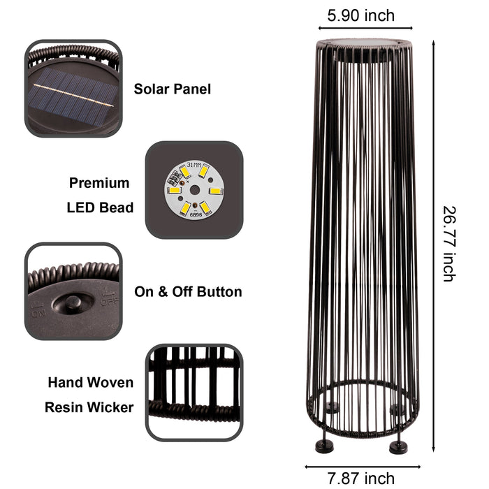 Outdoor Solar Lantern Path Light