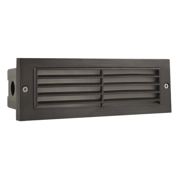 STB03 Louver Horizontal LED Brick Lights Warm White Edge Outdoor Step Light